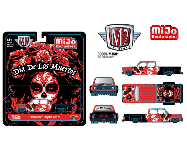 1973 Chevrolet Cheyenne Super 30 “Dia De Los Muertos ” 2023 – Mijo Exclusives Limited Edition