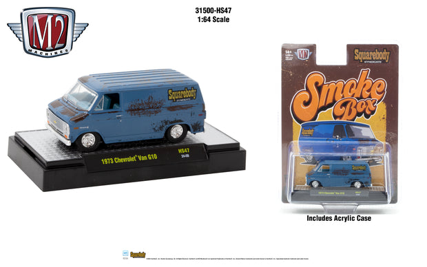 1973 Chevy Van G10 "Smoke Box" Square body Syndicate