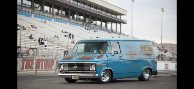 1973 Chevy Van G10 "Smoke Box" Square body Syndicate