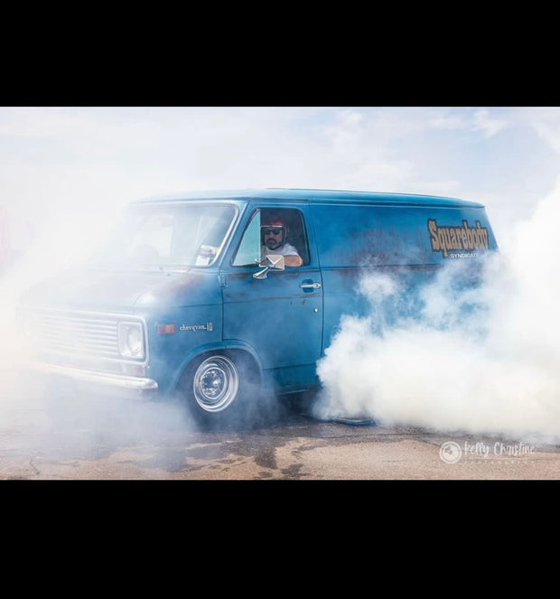 1973 Chevy Van G10 "Smoke Box" Square body Syndicate