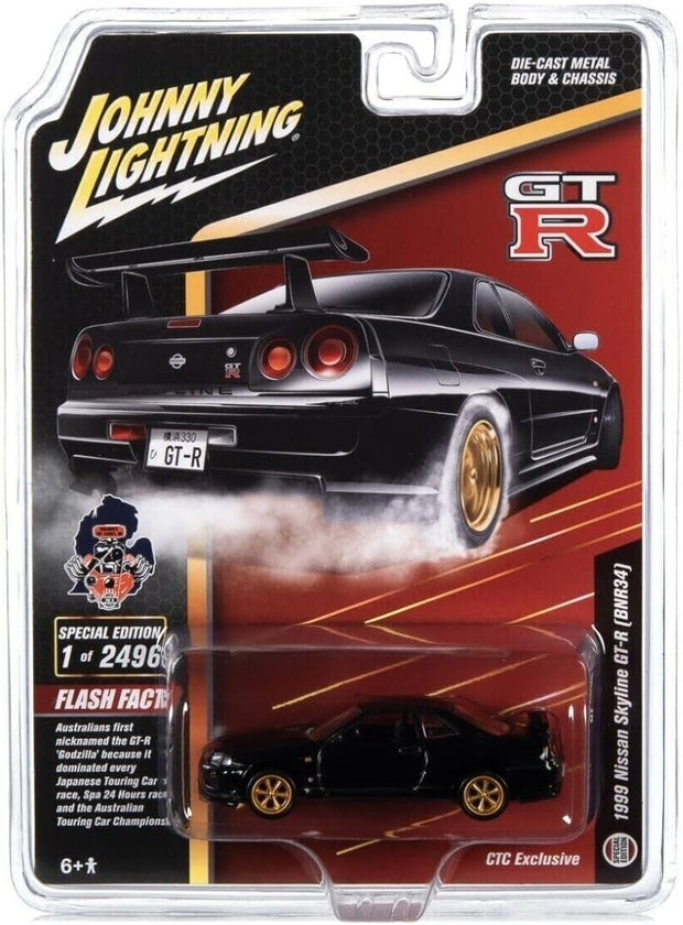 1999 Nissan Skyline GT-R (BNR34) Black Limited Edition to 2496 Pieces