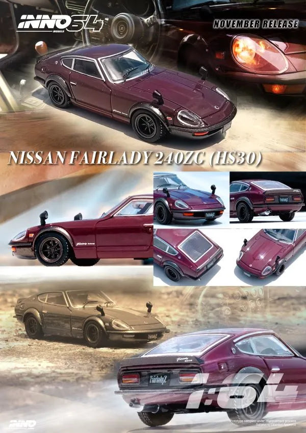 Nissan Fairlady 240ZG (HS30) Maroon