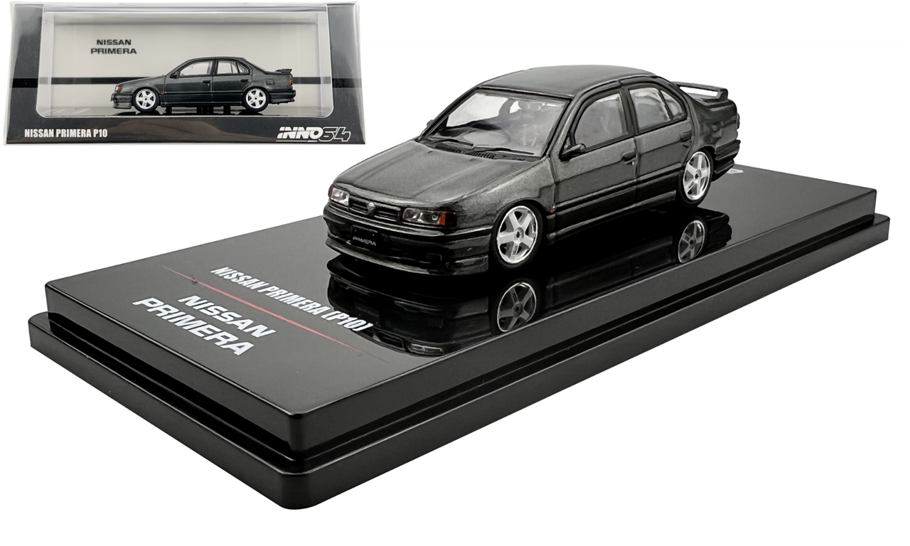 Nissan Primera P10 Gun Metal Grey – MAZE Collectibles