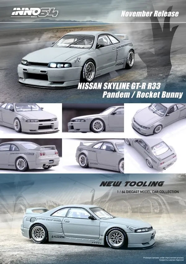 Nissan Skyline GT-R (R33) Pandem/Rocket Bunny Cement