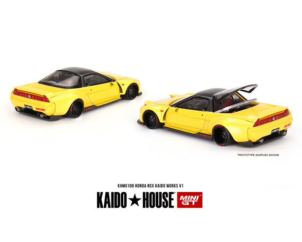 Honda NSX V1 Yellow Kaido House KHMG0108