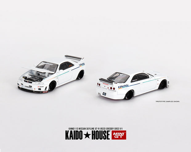 Nissan Skyline GT-R (R33) Greddy GR33 V1 – White