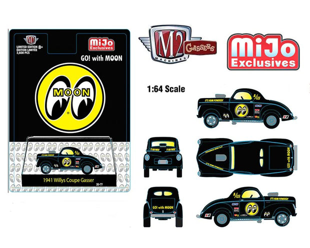 1941 Willy's Coupe Mooneyes Gasser MiJo Exclusives