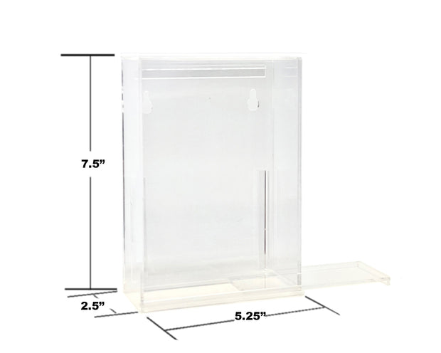 Showcase 1:64 Basic Hot Wheel/Matchbox Collector Single Display Case (5.25″x2.5″x7.5″) – Mijo Exclusives