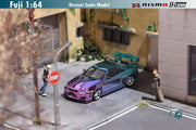 NISSAN SKYLINE GT-R R34- NISMO Z-TUNE - Purple to blue gradient