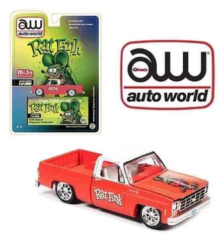 1978 Chevy Cheyenne C10 Rat Rod “Rat Fink” Mijo Exclusives Limited to 3000