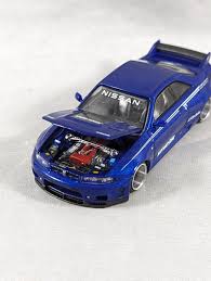 Nissan Skyline GT-R (R33) KAIDO WORKS V2 Blue