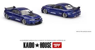 Nissan Skyline GT-R (R33) KAIDO WORKS V2 Blue