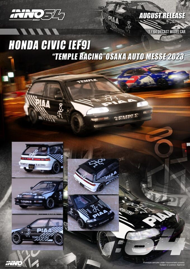 Honda Civic EF9 "TEMPLE RACING" Osaka Auto Messe 2023